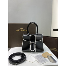 델보 브리앙 복스 토트백 미니